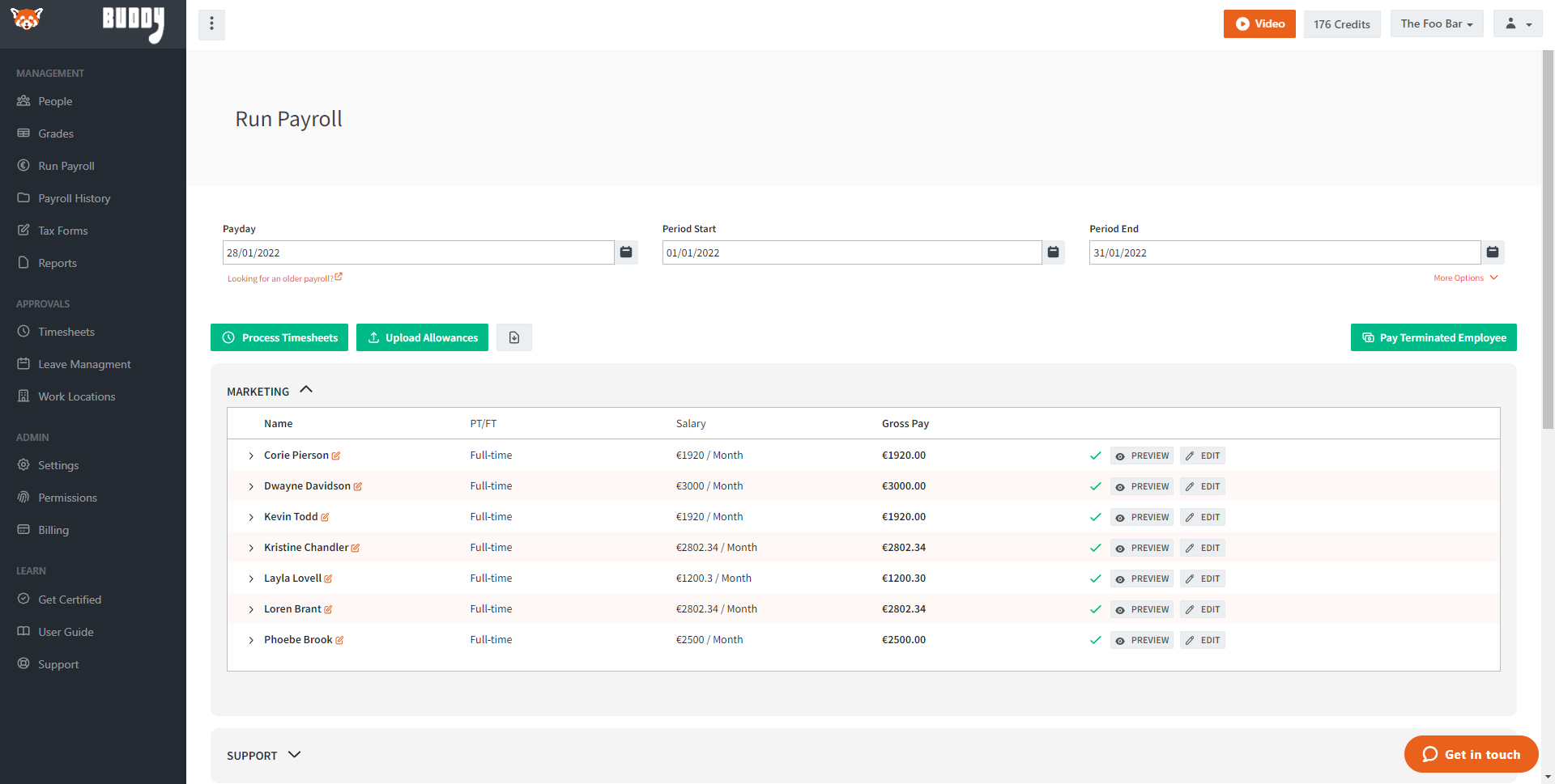 App screenshot